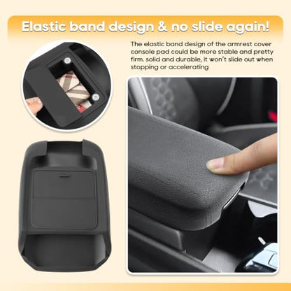 2025 2026 Kia Sportage Silicone Armrest Cover with Armrest Hidden Organizer