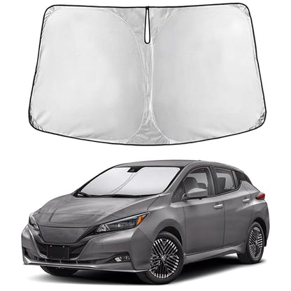 Windshield Sun Shade Compatible for Nissan Leaf 2018
