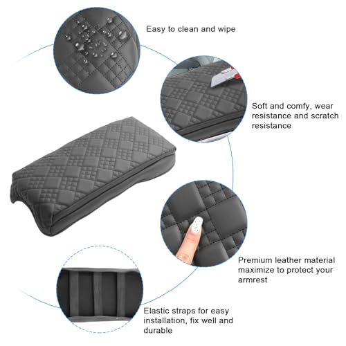 for 2026 GMC Terrain Armrest Cover Add Soft Cotton Cushion