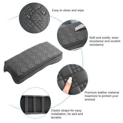 for 2026 GMC Terrain Armrest Cover Add Soft Cotton Cushion