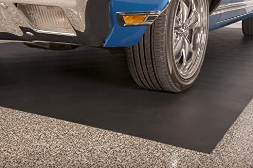 Seamless Sheet Vinyl Shed Flooring Cover with Bonded Fibrous Backing (96 Sq Ft)