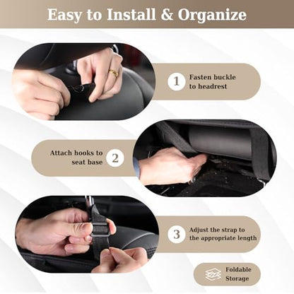 Car Backseat Organizer with Tablet Tray
