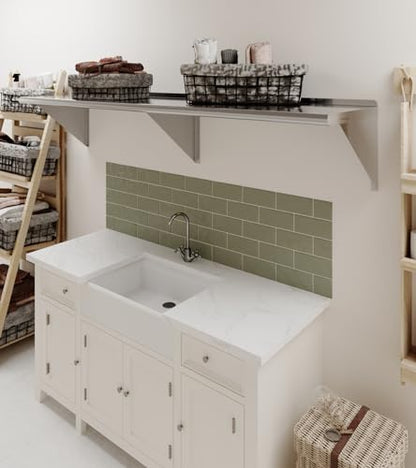 18 in. x 72 in. Stainless Steel Wall Mount Shelf