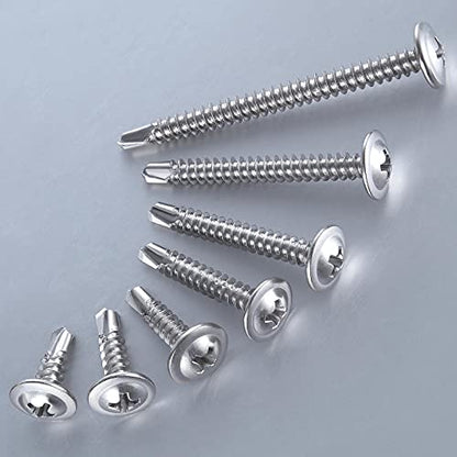 200pcs）#8×1”for Sheet Metal Self