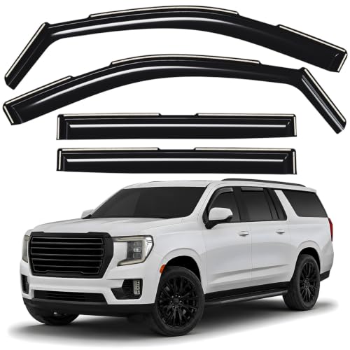 Window Deflectors Smoke Tinted In (4 Count)