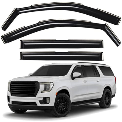 Window Deflectors Smoke Tinted In (4 Count)