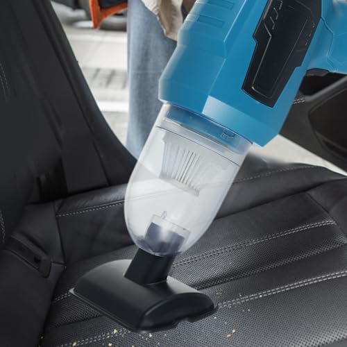 4-in-1 Portable Vacuum Cleaner High Power 16000PA Suction Handheld Car Vacuum with 1500mAh Battery Multi-nozzles for Car Home Office Pet