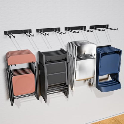 Folding Chair Storage Rack (4 Count)