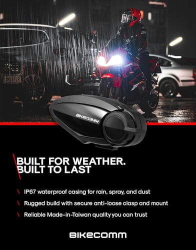 BK S2 Motorcycle Bluetooth Headset Intercom