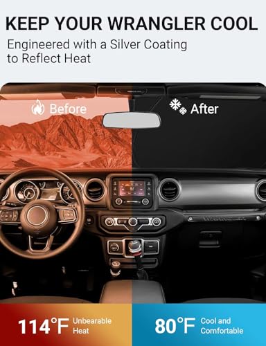 Custom Fit Car Windshield Sun Shade for 2018