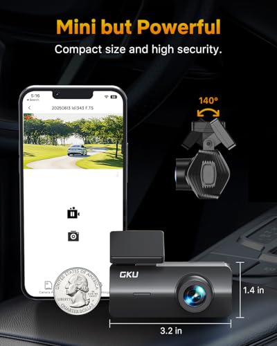 4K Dash Cam Front