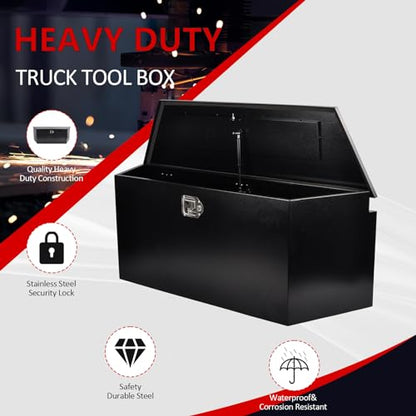 Black Steel Trailer Tongue Truck Box w
