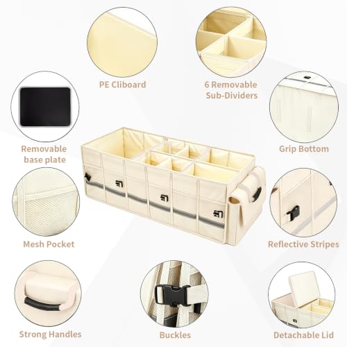 Car Trunk Organizer and Storage for Car
