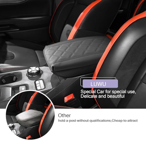 Center Console Cover Compatible with 2024 2025 2026 Ford Ranger Accessories 2025 2026 Ranger XL