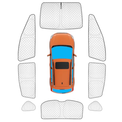 8pcs Thicken Sun Shades Custom Fit for Subaru Crosstrek 2013