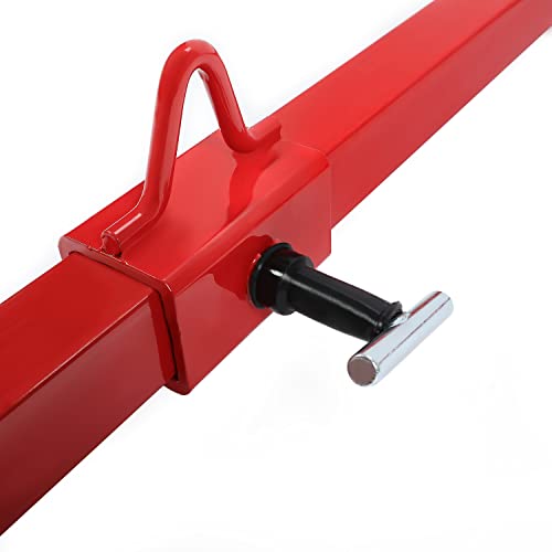 Truck Bed Lifter Box Lift for Lift Truck Beds Universal Adjustable Red Steel Powder Coated 800LB Capacity