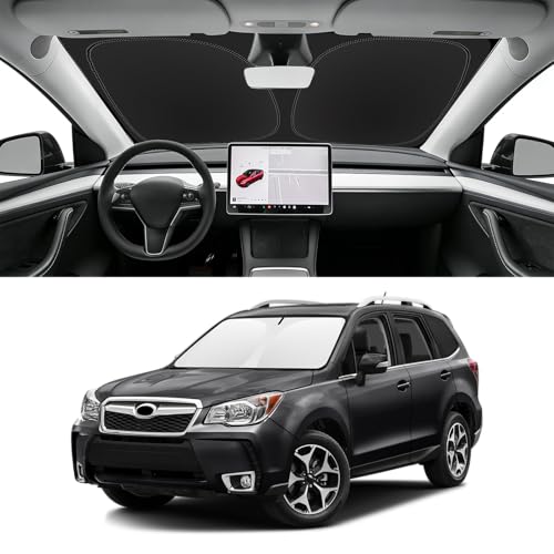 Custom Fit Windshield Sun Shade for Subaru Forester 2014