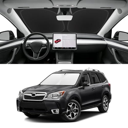 Custom Fit Windshield Sun Shade for Subaru Forester 2014