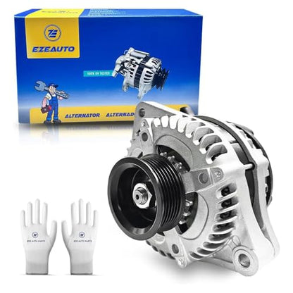 EzeXpreze New Alternator fit for Honda for Accord 2004 2005 2006 2007 130Amp 12V Compatible V6 3.0L