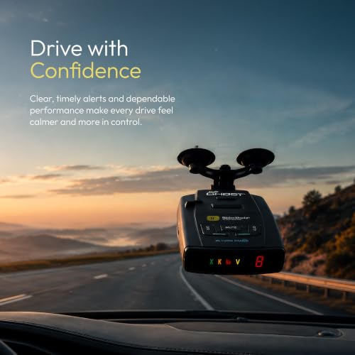 RadarShield Ghost Radar and Laser Detector for Cars