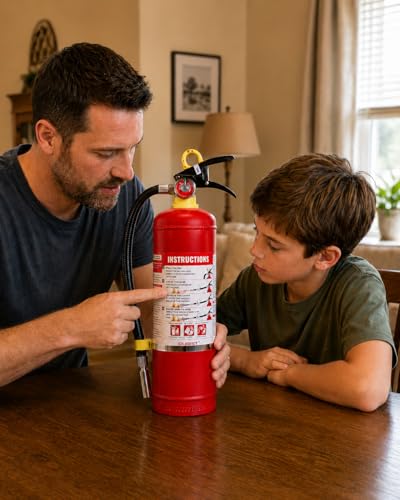 ABC Dry Chemical Fire Extinguisher (80 Ounce)