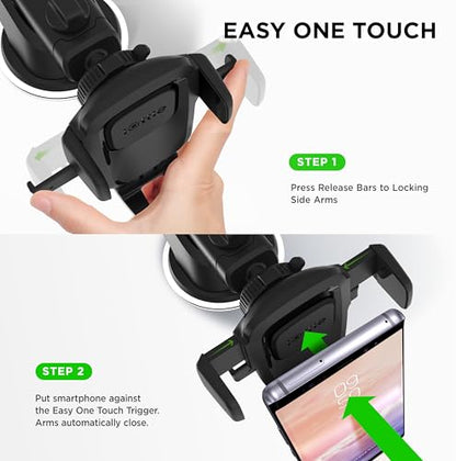 Easy One Touch Classic Dash & Windshield Universal Car Mount Phone Holder Desk Stand for iPhone