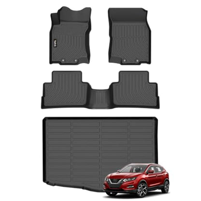 Floor Mats & Cargo Mats Set Fit Nissan Rogue Sport 2017