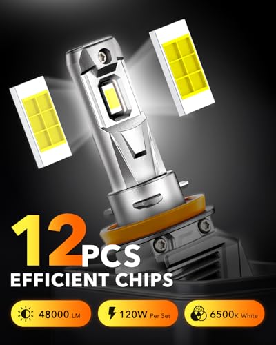 H11 9005 Light Bulbs Combo (4 Count)
