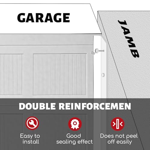 Garage Door Seal Top and Sides Seal Strip (40 Foot)