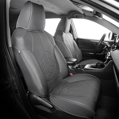 for Toyota RAV4 Seat Covers 2019 2020 2021 2022 2023 2024 2025 RAV 4 Prime & Hybrid XLE LE Limited XLE Premium