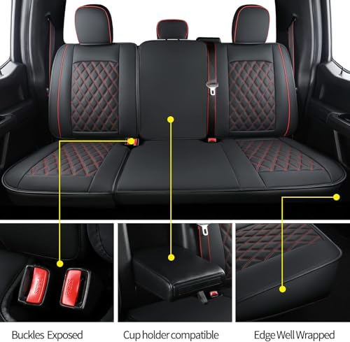 F150 Faux Leather Seat Covers Fit for 2015