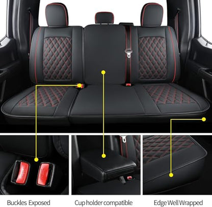 F150 Faux Leather Seat Covers Fit for 2015