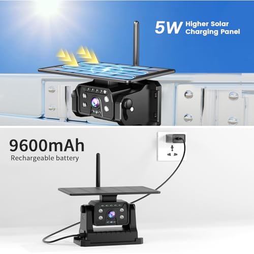 Magnetic Solar Wireless Backup Camera