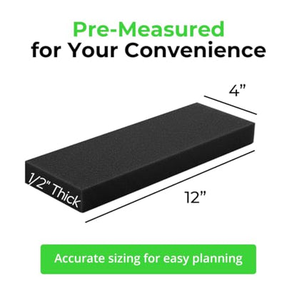 4 Pack 12" x 4" x 1 (4 Count)