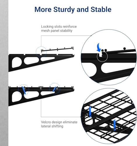 4 Pack 2x3ft Garage Shelving (4 Count)