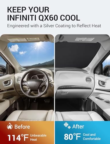 Custom Fit Car Windshield Sun Shade for 2014