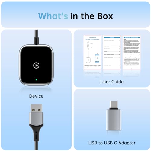 Wireless CarPlay Adapter for Apple CarPlay