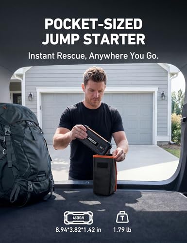 S8 Ultra 12V 4000A Lithium Jump Starter Up to All Gas