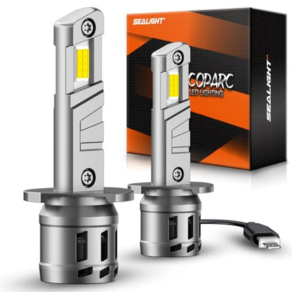 H1 Fog Bulbs 50000LM 6500K Cool White