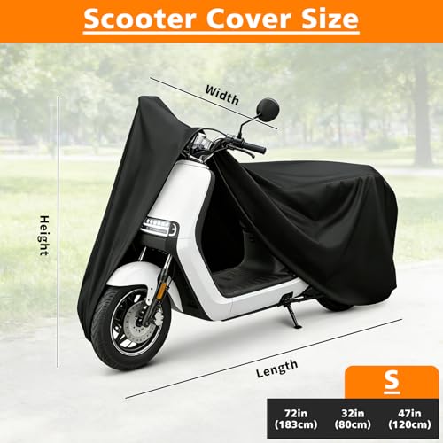 Moped Cover Scooter Cover Waterproof Outdoor Vespa Cover