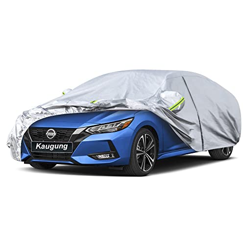 6 Layers Car Cover Custom Fit Nissan Sentra Sedan from 2000 to 2025