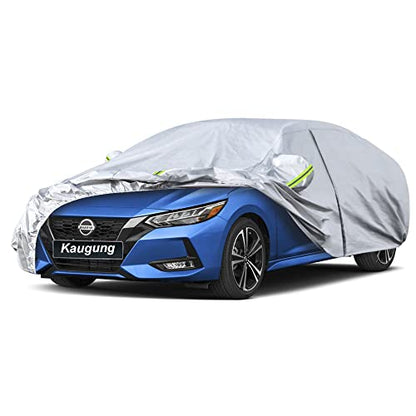 6 Layers Car Cover Custom Fit Nissan Sentra Sedan from 2000 to 2025