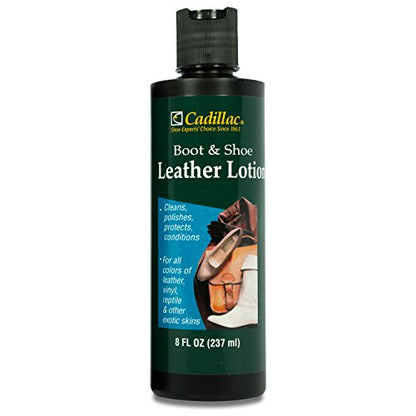 Boot and Shoe Leather Lotion 8 Ounces (8 FL Oz)