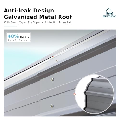 Metal RV Carport 14x35ft