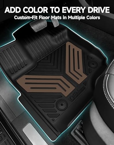 2 Piece Front TPE Floor Mats for Ford F