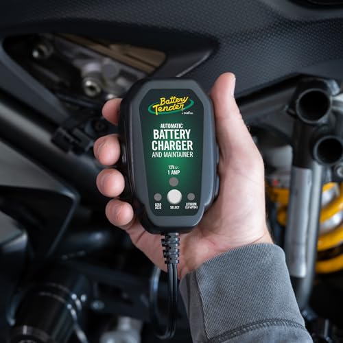 Junior 12V 800mA Battery Charger and Maintainer for Lead Acid and Lithium Batteries