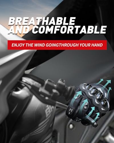 Breathable Motorcycle Gloves