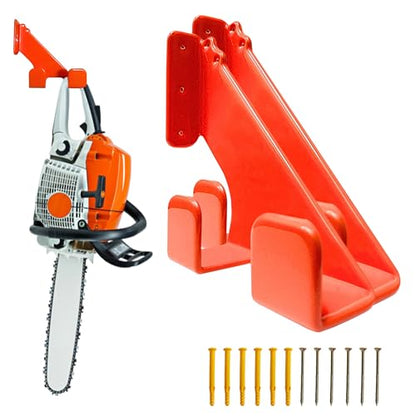 2 Pack Heavy Duty Chainsaw Wall Mount Holder