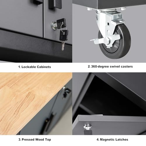 12 Piece Garage Storage Cabinet System