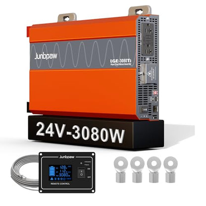 3080W Pure Sine Wave Power Inverter 24V to 110